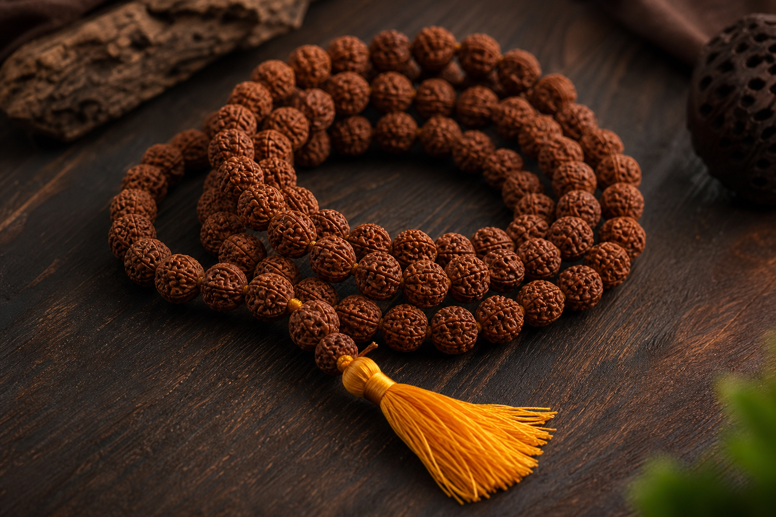 Original 5 Mukhi Rudraksha Mala 108 Beads